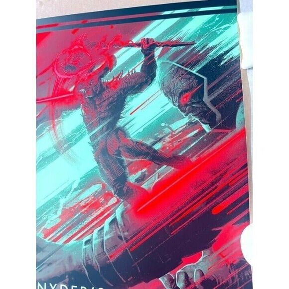 BottleNeck Gallery ZACK SNYDER'S JUSTICE LEAGUE Juan Ramos Poster Print 24x36 - Picture 10 of 10